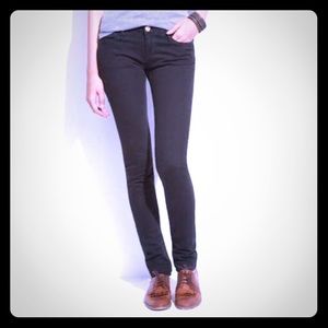 Earnest Sewn Harlan Skinny Jeans: Dark Wash